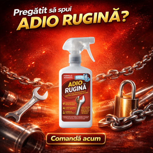 GATA! ADIO RUGINĂ