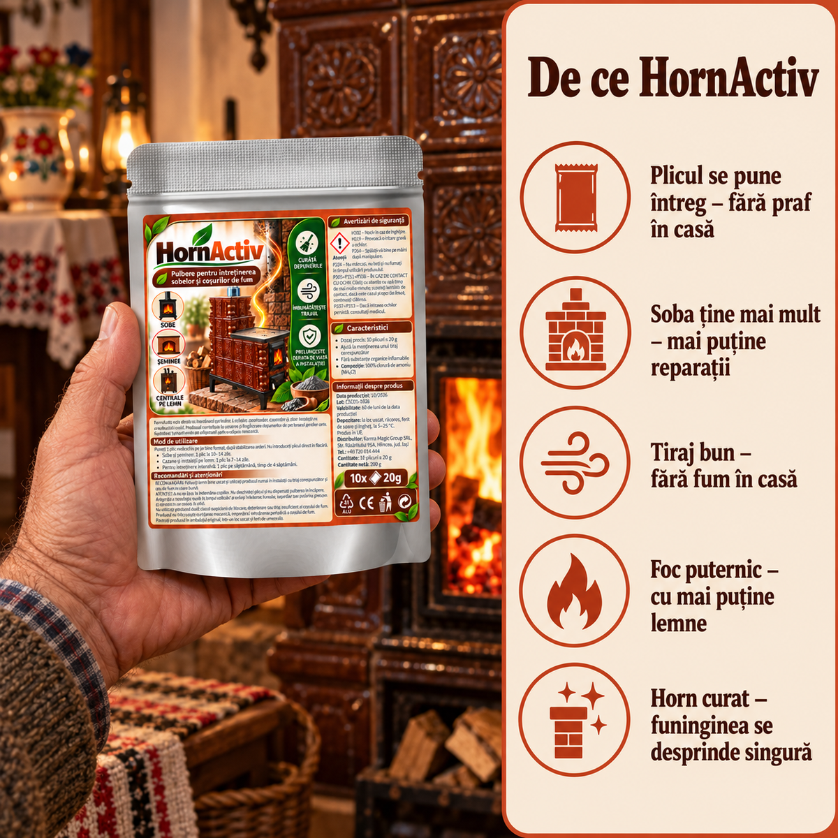 De ce HornActiv – beneficii